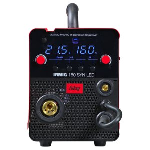 Полуавтомат сварочный инверторный FUBAG IRMIG 180 SYN LED с горелкой 250 А в комплекте в Новосибирске фото