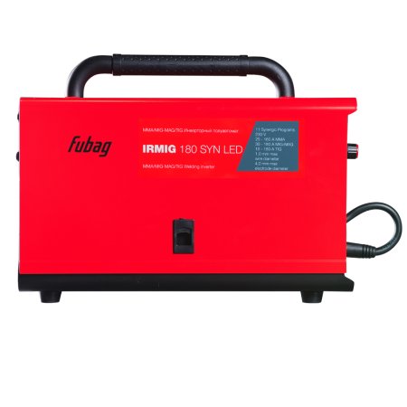 Полуавтомат сварочный инверторный FUBAG IRMIG 180 SYN LED с горелкой 250 А в комплекте в Новосибирске фото