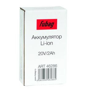 Аккумуляторная батарея FLI5S1P1202 Li-ion к бензиновым газонокосилкам FUBAG с электростартером и минирайдеру (20V/2Ah) в Новосибирске фото