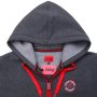 Серо-красная толстовка Fubag с капюшоном  размер XL в Новосибирске фото