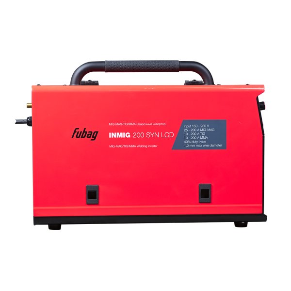 Полуавтомат сварочный FUBAG INMIG 200 SYN LCD (новый дисплей) в Новосибирске фото