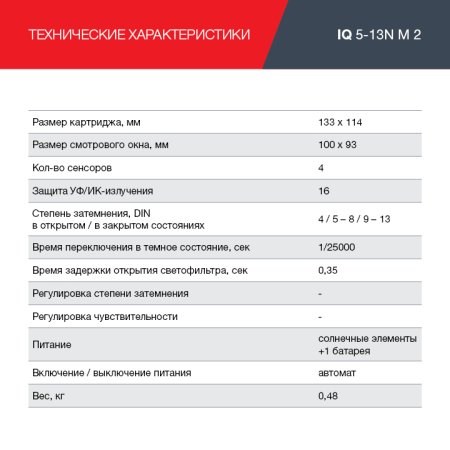  Маска сварщика Хамелеон с регулирующимся фильтром FUBAG IQ 5-13N M 2 в Новосибирске фото