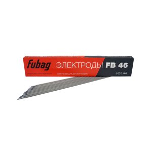 Электрод сварочный FUBAG с рутилово-целлюлозным покрытием FB 46 D2.5 мм (пачка 0.9 кг) в Новосибирске фото