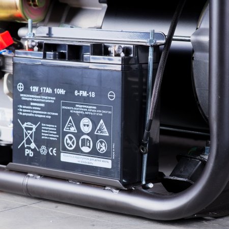 Бензиновый генератор с электростартером FUBAG PRG 5000 ES в Новосибирске фото