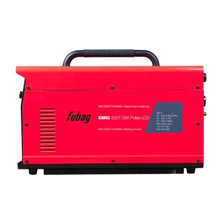 Полуавтомат сварочный FUBAG XMIG 500T DW PULSE + подающий механизм DRIVE XMIG DW PULSE  + горелка FB 550W 3 м + блок жидкостного охлаждения Cool XMIG + шланг-пакет 5 метров 95 мм2 14 pol с жидкостным охлаждением + Тележка  в Новосибирске фото