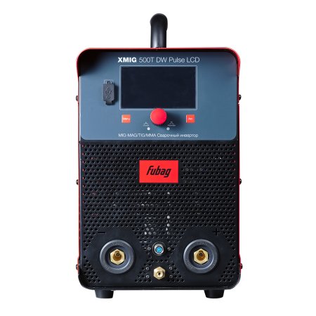 Полуавтомат сварочный FUBAG XMIG 500T DW PULSE + подающий механизм DRIVE XMIG DW PULSE  + горелка FB 550W 3 м + блок жидкостного охлаждения Cool XMIG + шланг-пакет 5 метров 95 мм2 14 pol с жидкостным охлаждением + Тележка  в Новосибирске фото