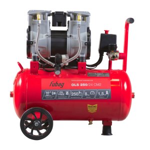 Компрессор воздушный безмасляный малошумный FUBAG OLS 250/24 CM2 в Новосибирске фото