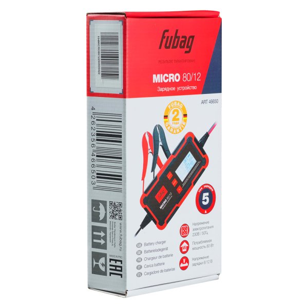 Зарядное устройство FUBAG MICRO 80/12 в Новосибирске фото