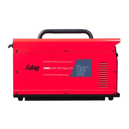 Полуавтомат сварочный FUBAG XMIG 500T DW PULSE + подающий механизм DRIVE XMIG DW PULSE  + горелка FB 550W 3 м + блок жидкостного охлаждения Cool XMIG + шланг-пакет 5 метров 95 мм2 14 pol с жидкостным охлаждением + Тележка  в Новосибирске фото