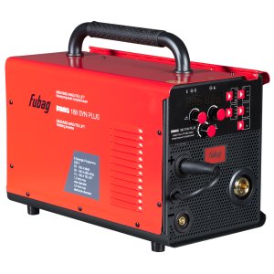 Полуавтомат сварочный FUBAG IRMIG 188 SYN PLUS + горелка FB 250 3m + маска сварщика Хамелеон IR 9-13N S  + сварочные краги на подкладке красные FWGN 10R в ПОДАРОК в Новосибирске фото