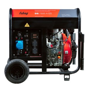 Дизельный генератор FUBAG DS 7500 A ES с электростартером и коннектором автоматики в Новосибирске фото