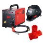 Полуавтомат сварочный FUBAG IRMIG 180 (31 432) + горелка FB 250 3m ( FB 250 Ergo 3m) (38443) + маска сварщика Хамелеон IR 9-13N S (38072) + сварочные краги на подкладке красные FWGN 10R (641180)  в Новосибирске фото