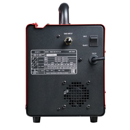 Полуавтомат сварочный FUBAG IRMIG 208 SYN PLUS (31447) + маска сварщика Хамелеон IR 9-13N S (38072) + сварочные краги на подкладке красные FWGN 10R (641180) в Новосибирске фото