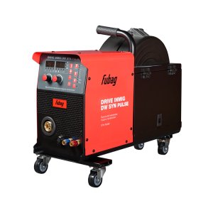 Полуавтомат сварочный FUBAG INMIG 500 T DW SYN PULSE + подающий механизм DRIVE INMIG DW SYN PULSE  + горелка FB 500 3 м + блок жидкостного охлаждения Cool 70 + тележка для аппаратов + шланг-пакет 5 метров 70 мм2 14 pol с жидкостным  охлаждением в Новосибирске фото