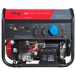 FUBAG Бензиновый генератор с электростартером и коннектором автоматики BS 7500 A ES DUPLEX + Блок автоматики Startmaster BS 11500 D (400V) для трехфазных сетей в ПОДАРОК в Новосибирске фото