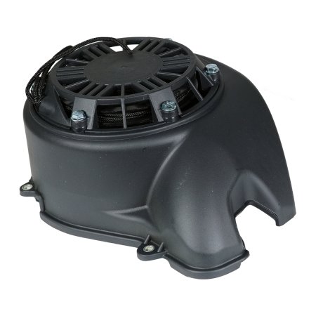 Стартер в сборе с кожухом крыльчатки к двигателю бензинового инверторного генератора FUBAG TI 3200