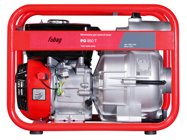 FUBAG Бензиновая мотопомпа для сильнозагрязненной воды PG 950 T в Новосибирске фото
